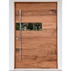 Morden Design Solid Wood Entry Door Front Door Pivot Door With Glass