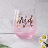 /product-detail/stemless-wine-tumbler-romantic-gold-bride-decal-pink-wine-glass-for-wedding-62348407323.html