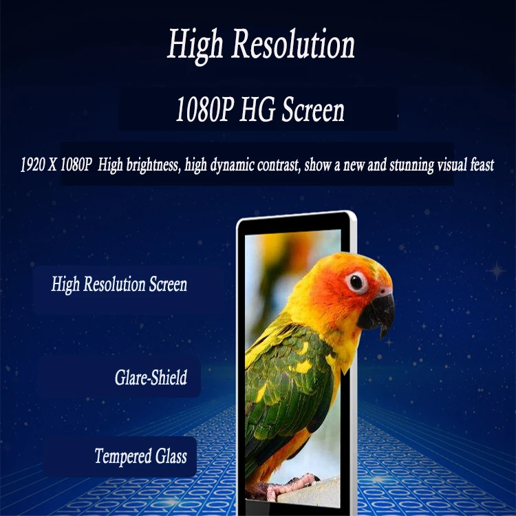 Hot Sellers Mulit Inch LCD Display Touch Screen Free Standing  Library Subway Digital Signage Screens