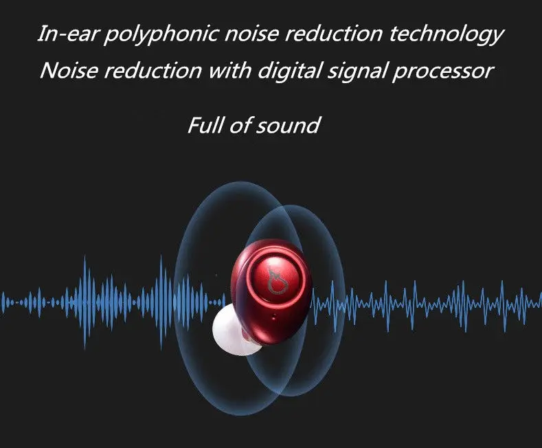 Trending 2019 Wholesale Best Ture Tws Wireless Earbuds Bluetooth Headset Headphone - ANKUX.COM