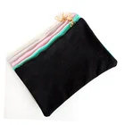Cosmetic Beautiful Cosmetic Bag Promotion Custom Fashion Small Beautiful Canvas Cotton Make Up Bags Cosmetic Bag