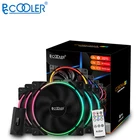 PCCOOLER 4 Pin 120mm 5v cpu liquid cooler kit with water cooling suit RGB fan Support Intel And AMD