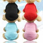 Pet dog cat Clothes blank pet dog hoodie cloth basic polo shirts