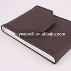 New Design Suede Leather & Silk Jewelry Roll Pouch