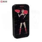 Custom Wholesale Unique Private Label Metallic Tin Lipstick Case