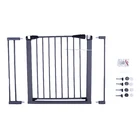 Auto close pet products indoor adjustable steel cat safety gate pet gate