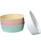 Fiber Flower Pot Colorful Eco Natural Biodegradable Garden Bamboo Fiber Flower Pot Wholesale