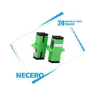 Necero 20 years fiber optical communication cable OEM manufacturer supply lc sc st patch cord fiber optic adapter