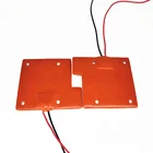 silicone rubber hot pad or ring car heater with thermostat induction welding heating element