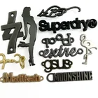 Metal Garment Labels Custom Handmade Clothing Garment Brand Metal Logo Label