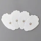 3.5 snap palm electronic pulse massager electrode pad for muscle stimulator