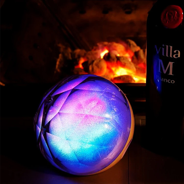 New BT Wireless Parlantes RGB Led Color Ball Night Light Diamond Bluetooth Speaker - ANKUX.COM