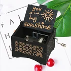 Holiday Custom Wooden Holiday Gifts Music Box