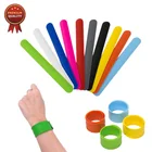 OEM Wholesale Christmas Slap Band Silicone Slap Bracelet Custom Manufacturer in China