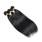 Natural Color Remy High Quality Products 100% Indian Virgin Human Crochet Hair