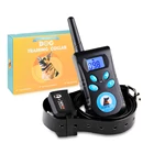 Electronic remote dog training collar anti bark shock collar device waterproof