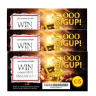 Custom Paper Lottery Tickets Printing Scratch Cards for Scratch and Win cards Factory in China