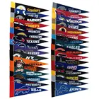 NFL NCAA Min A Series Set Triangle Flag with Laser Cutting Made In China