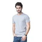 China Wholesale High Quality Classic Round Neck Blank White Plain T Shirts For Men Cotton T-shirt