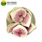 LUJIA FDFOOD イチジクの半分全体甘味スナック赤フルーツと緑皮凍結乾燥したイチジクフルーツ