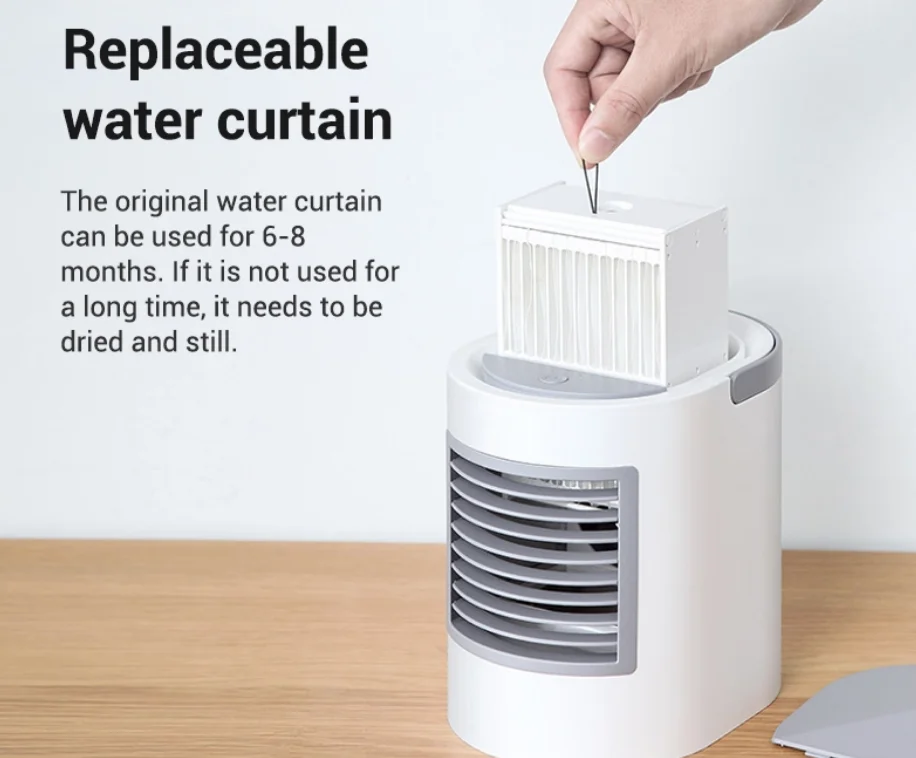 Air Conditioner, Portable, USB, Plastic - detail 12