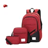 Wholesale Waterproof Oxford Backpack Cloth School Pack Bag Set 3 With Pencil Box And Should Bag