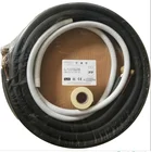Copper Aluminum Connecting Pipe For Air Conditioner split air conditioning insulation copper tube kits