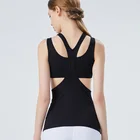 Clothing New Style Yoga Clothing Vest Yoga Shirt Stitching Mesh Yoga Vest Fitness Clothing