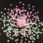 Nail Art Decoration Wholesale Bulik Girl's Heart Cherry Blossom Pink Flowers Glitter For Decoration