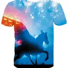 2018 new design custom china manufacturer sublimation print 3d animal face t shirts