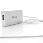 Dtech Factory price computer usb 3.0 4 ports hub 0.25m