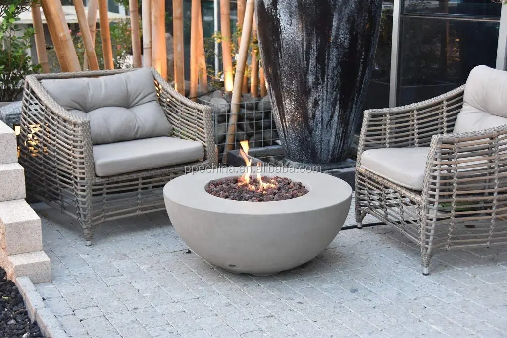 Outdoor gas stove courtyard villa gas stove Natural gas brazier table