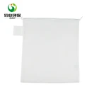 oem small washing machine cotton mesh laundry net bags with logo