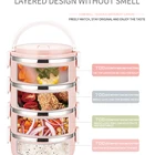 Lunch For Lunch Box For Kids Multi-layer Heat Preservation Leakproof Stainless Steel Lunch Box For Adults Or Kids