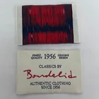 Custom HQ jacquard woven main label for t-shirt