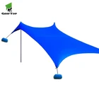 Geertop Outdoor Large Portable Family Beach tent Sunshade Lycra Sun Shelter