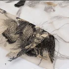 Eco-Friendly Polyester Lace Fabric Fast Delivery Customized Soft Polyester Nylon Custom Embroidery Lace Bridal Fabric