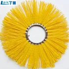 factory directly good quality PP steel wire road/snow sweeping brushes
