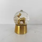factory custom design mini resin 35mm Water Snow Globe