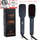 MCH fasty heating hot brush straightening light weight safe new hair comb brush Hair straightener