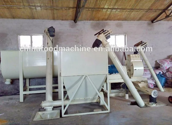 Cattle Feed Manufacturing Machines Pallet Feed Processing Machinery Motor Stainless Steel Provided Automatic Food for Fish Farms manufacture