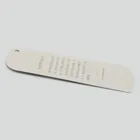 Best quality embossing texts clothing jeans denim hangtag hole punched cardboard hangtag