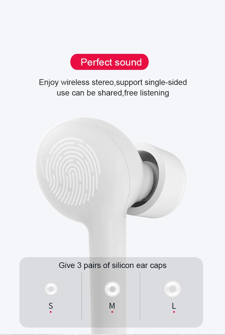 Sports Earphones Gym Running, HD Stereo Headset w/Mic, wireless charging Battery Noise Cancelling Earbuds with Bluetooth - ANKUX.COM