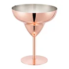 EFINE Copper Cocktail Goblet Wine Glass Stainless Steel Party Cups