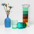 Hot Selling PC Juice 53oz Clear Water Jug 1600ML Clear Plastic Pitcher With Handle