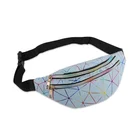 Bag Bag Waist Bag Custom Logo Print Waterproof Waist Bag Fanny Pack PU Leather Cross Body Hiking Bag