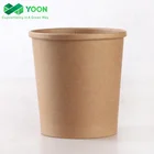 Kraft Paper Soup Cup Take Out Paper Food Cup