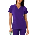 Nursing High Quality Womens Medical Scrubs Uniform Nursing Scrub Sets