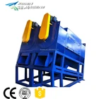 High efficiency automatic recycle pet bottle label removing washing machine