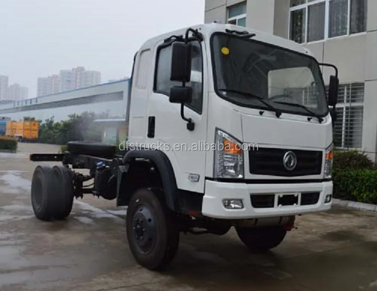 6m 3 tons dongfeng eq2070gx5dj offroad 4x4 truck chassis